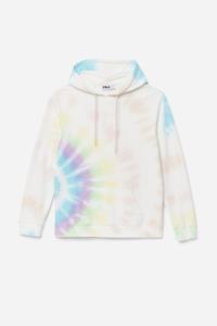 Fila Aerolynn Tie Dye Hættetrøje Dame Hvide | 165-VOEFRX