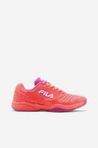 Fila Axilus 2 Energized Tennissko Dame Koral Fuchsia Hvide | 086-YXKNGS