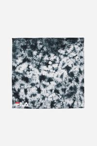 Fila Black & White Tie Dye Bandana Udstyr Herre Sort Hvide | 591-NWOQRE