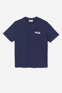 Fila Curtis Pocket Tee T Shirts Herre Mørkeblå | 702-JLPMAF