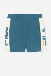 Fila Davina Shorts Dame Blå Koral | 209-OGLJIZ