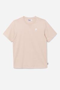 Fila Derion Tee T Shirts Dame Lyserød | 657-YWFDJP