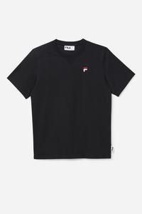 Fila Derion Tee T Shirts Dame Sort | 371-SAMTEZ