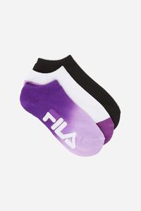 Fila Dip Dye No Show 3-Pack Sokker Dame Lilla | 081-WEAOVI