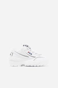 Fila Disruptor 2 EXP Sneakers Børn Hvide Mørkeblå Rød | 247-HZIOYG