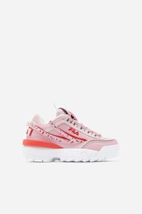 Fila Disruptor 2 EXP Sneakers Børn Lyserød Koral Lyserød Hvide | 047-AVRMDS