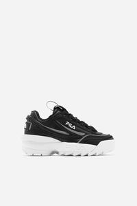 Fila Disruptor 2 EXP Sneakers Børn Sort Hvide | 879-JUSOZK