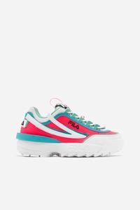 Fila Disruptor 2 EXP Sneakers Dame Hvide Lyserød Blå | 149-QJYWXT