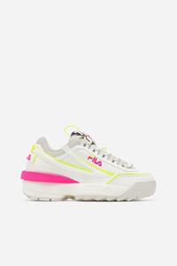 Fila Disruptor 2 EXP Sneakers Dame Hvide Brune Lyserød | 376-VURLCD