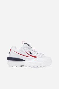 Fila Disruptor 2 EXP Sneakers Dame Hvide Rød Mørkeblå | 829-BPYFNS