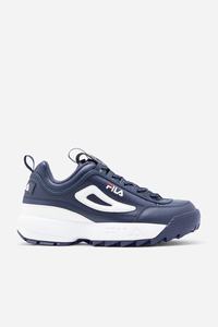 Fila Disruptor 2 Premium Sneakers Herre Mørkeblå Rød Hvide | 946-DPVIGM