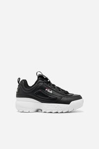 Fila Disruptor 2 Små Børn Børn Sort Hvide Rød | 076-LTYRBM