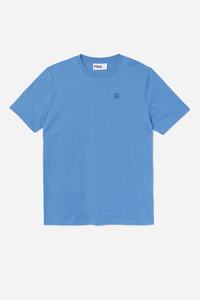 Fila Doran Tee T Shirts Dame Dyb Blå | 103-NUITRY