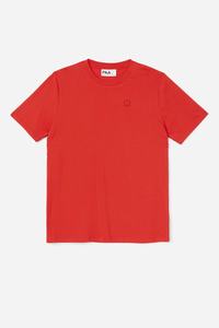 Fila Doran Tee T Shirts Dame Rød | 805-UJKDSE