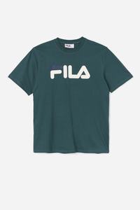 Fila Eagle Tee T Shirts Herre Hvide Sort | 920-KWLXPC