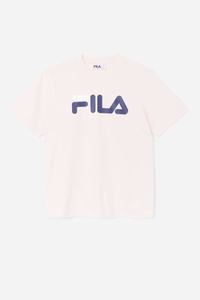 Fila Eagle Tee T Shirts Herre Lyserød Mørkeblå Hvide | 341-LUAVOS