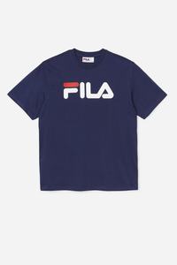 Fila Eagle Tee T Shirts Herre Mørkeblå Hvide Rød | 254-MQTLZF