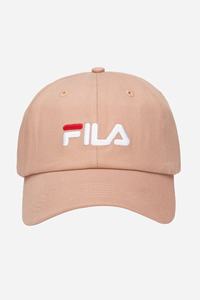 Fila Embroidered Logo Baseball Hat Dame Lyserød | 968-GOICKN