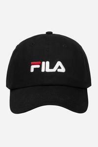 Fila Embroidered Logo Baseball Hat Herre Sort | 167-LYDVNJ