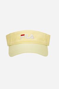 Fila Embroidered Visor Udstyr Dame Gul | 031-YPIHLE