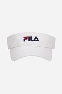 Fila Embroidered Visor Udstyr Herre Hvide | 827-ZNHVTX