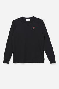 Fila Flynn Tee Long Sleeve Dame Sort | 539-HNJLGE