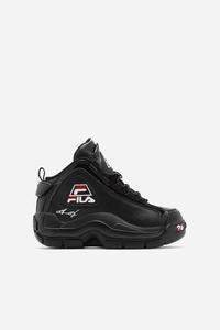 Fila Grant Hill 2 25th Anniversary Edition Støvler Børn Sort Hvide Rød | 536-UQRYPL