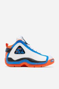 Fila Grant Hill 2 Sneakers Herre Hvide Blå Rød Orange | 419-KSDAYU