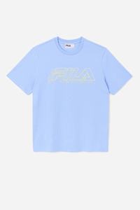 Fila Lakosa Tee T Shirts Herre Blå | 091-ZONAEJ