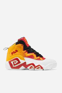 Fila MB Sneakers Herre Hvide Guld Rød | 906-BWSYVF