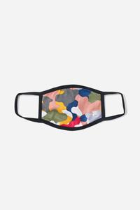 Fila Multicolor Cloth Face Mask Udstyr Dame Flerfarvede Camo | 315-FTUIKL