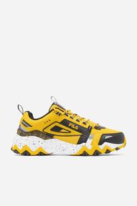 Fila Oakmont Tr Platform shoes Herre Citron Sort Hvide | 483-CIEBZA