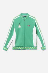 Fila RB Babar Iggy Casual Jakker Dame Dyb Mintgrønne Hvide | 021-SRGQET