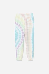 Fila Raleigh Tie Dye Joggers Dame Hvide | 162-ONGLEP