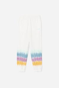 Fila Raleigh Tie Dye Joggers Dame Hvide | 487-ZWVBPS