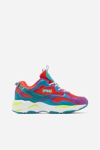 Fila Ray Tracer Apex Track Sko Dame Lilla Grøn Blomster | 372-SGDMZT