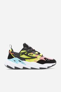 Fila Ray Tracer Evo Track Sko Herre Sort Hvide Gul | 308-OPKEAF