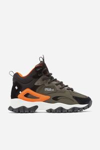 Fila Ray Tracer TR 2 Mid Track Sko Herre Sort Orange | 356-ARBKPN