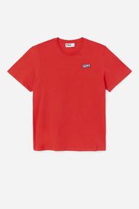 Fila Skylar Tee T Shirts Herre Rød | 386-UOLKBI