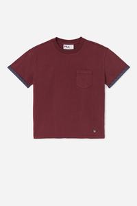 Fila Sloane Tee T Shirts Dame Brune | 691-FWLBIY