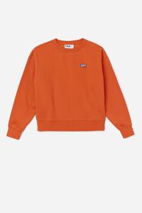 Fila Stina Crew Sweatshirts Dame Flerfarvede | 530-CUMVQZ