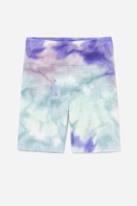 Fila Taima Tie Dye Shorts Dame Blå | 185-NKLQHD