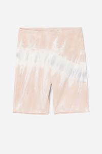 Fila Taima Tie Dye Shorts Dame Hvide | 473-TMFRXB