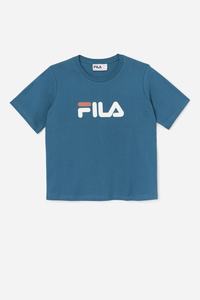 Fila Thea Tee T Shirts Dame Blå Koral | 859-HGPSCK