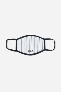 Fila White Pin Stripe Face Mask Udstyr Herre Hvide | 967-SEJNVM