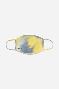 Fila Yellow Tie Dye Face Mask Udstyr Dame Gul | 751-MJZIEK