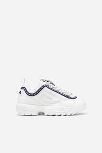 Fila disruptor 2 repeat Sneakers Børn Hvide Mørkeblå Rød | 385-CRYPSD