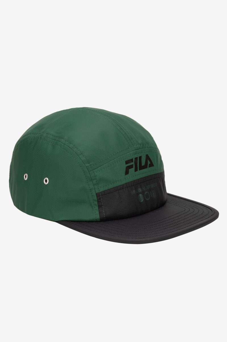 Fila 5 Panel Camper Hat Herre Grøn Grøn | 427-WAOUJR