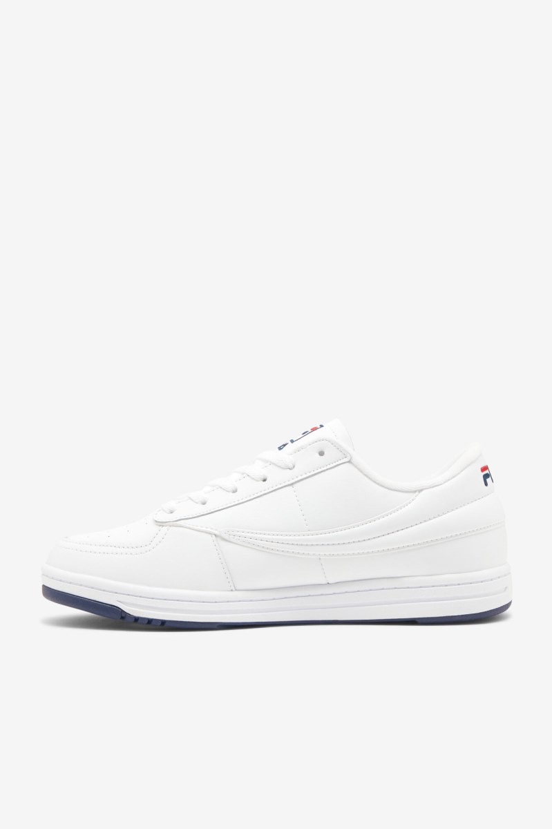 Fila 88 Sneakers Herre Hvide Mørkeblå Rød | 841-CJXZIH