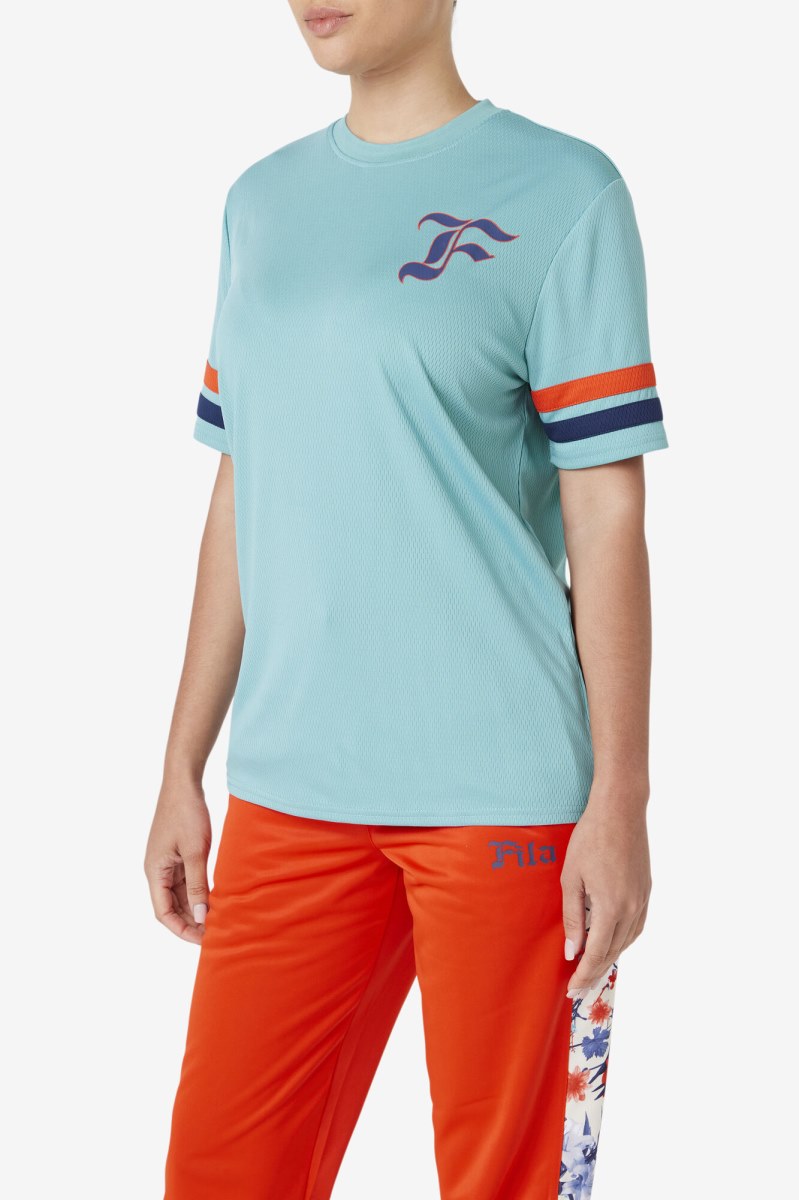 Fila Adelaide Jersey Dame Flerfarvede | 310-KWXMUA